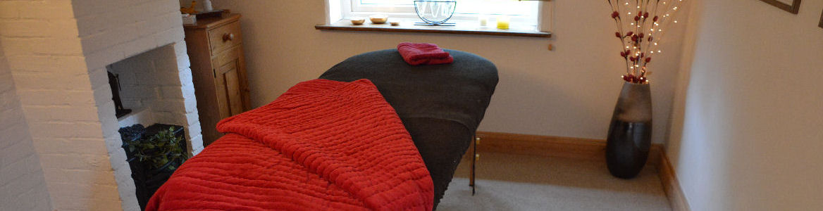 a woman having a relaxing massage 